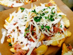 Loaded fries image