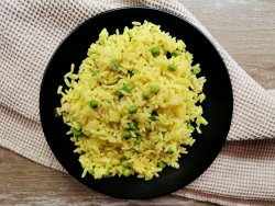 Orez cu curry și mazăre 200g image