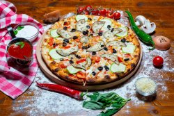 Pizza Con Verdure image