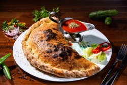 Pizza calzone image
