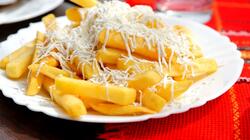 Cartofi prăjiți mozzarella și usturoi image
