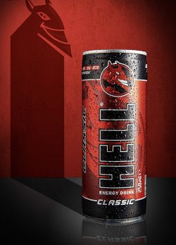 Hell energy drink image