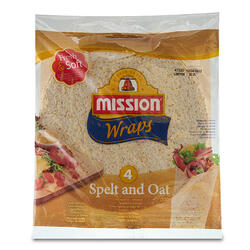 Mission Wraps Grau Spelta Si Ovaz 245G