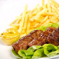 Meniu 4 mici cu cartofi prăjiți, muștar și pâine image