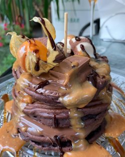 Snickers pancakes image