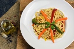Spaghete cu legume image