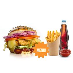 Meniu Burger de Pui Crocant image