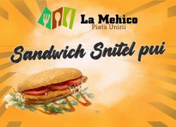 Sandwich cu snitel de pui image