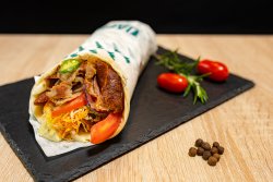 Kebab de vițel la lipie image