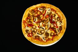 Pizza Pollo crocante  image