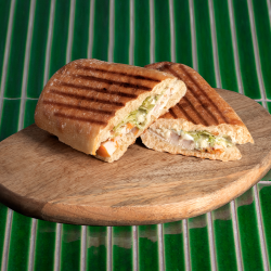Pastrami & gorgonzola sandwich image