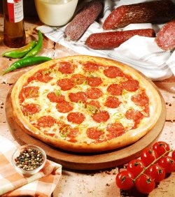 Pizza Diavola 30 cm. image