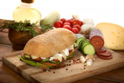 Chorizzo sandwich image
