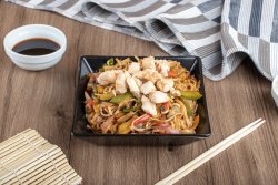 Noodles chicken image