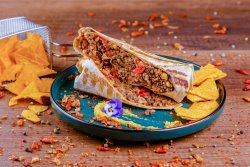 50% reducere: Chicken burrito image