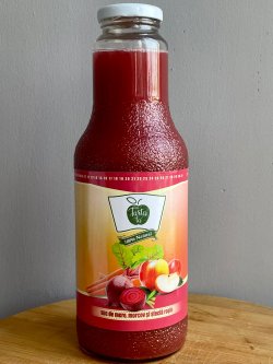 Suc natural de mere, morcov și sfeclă 750 ml image