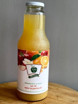Suc natural de mere și portocale 750 ml image