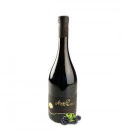 AMORA 0.75L BLACK SATIN DEMISEC {MURE} 14%