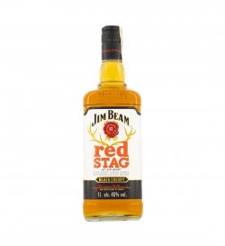 JIM BEAM 1L RED STAG BLACK CHERRY 40%