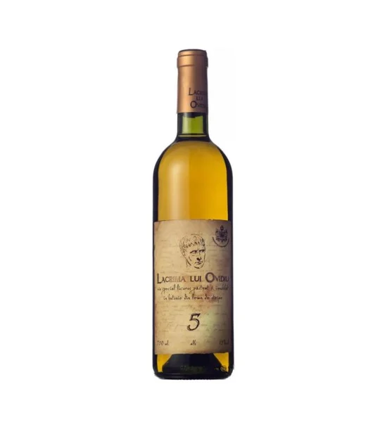 BV 0.75L LACRIMA LUI OVIDIU ALB DULCE 5 ANI 15%