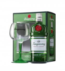 TANQUERAY LONDON DRY 1st+ 1pahar 70 CL 43.1%