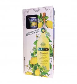 PALLINI LIMONCELLO + pahar shot ceramic 50 CL 26%