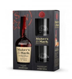 MAKER`S MARK 0.70L CU 2 PAHARE