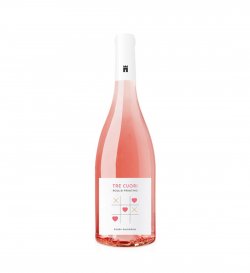 FEUDI SALENTINI TRE CUORI ROSA DI PRIMITIVO PUGLIA 0.75L