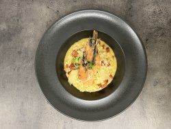 Risotto cu crevețI si chorizo image