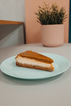 Cheesecake cu dulce de leche  image