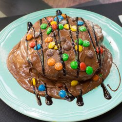 M&M pancakes image