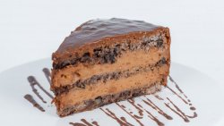 Felie de tort cu dulce de leche image