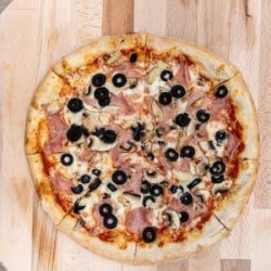 40% reducere: Pizza Prosciutto & Funghi + doza suc Gama Pepsi image