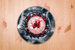 Panna cotta - fructe de padure image