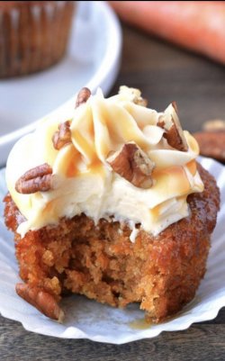 Carrot Cupcakes image