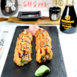 Roll Tempura Salmon Avocado 8pcs image