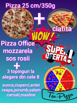 Pizza Office 25 cm plus clatita dulceata image