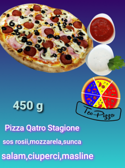 Pizza Quattro Stagione 32 cm image