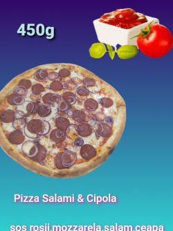 Pizza Salami e Cipolla 32 cm image