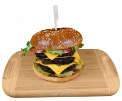 Cheeseburger triplu image