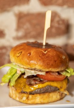 Turkey Cheeseburger image