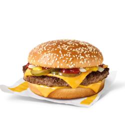 QUARTER POUNDER WITH CHEESE BURGER VITA 200G image