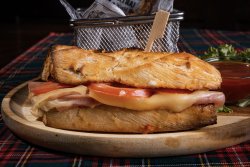 Ham, Cheese & Tomato image