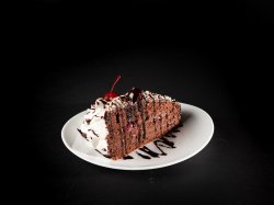 Home-made chocolate cake image