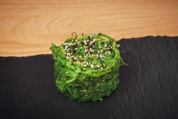 Seaweed with sesame seed image