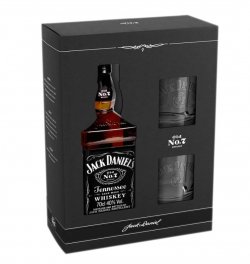 Jack Daniels cu pahare 0.7l