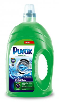 PUROX DETERGENT GEL UNIVERSAL 4.3L