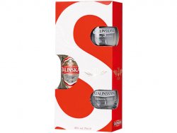 STALINSKAYA VODCA 40% 0.7L+2PAHARE