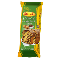 BOROMIR COZONAC NUCA+CACAO 450GR