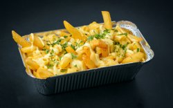 Mac n cheese loaded fries image